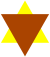 Brown triangle jew.svg