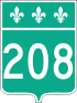 Route 208 shield