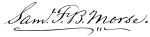 Samuel Morse signature.svg