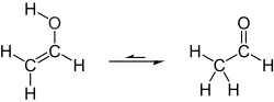 Ethenol–ethanal tautomérisation.svg