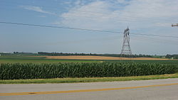 Fields northwest of Wheatland