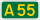 UK road A55.svg