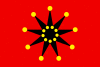 Chinese-army Wuhan flag (1911-1928) 18 dots.svg