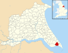 Welwick UK parish locator map.svg