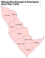 Kensington Met. B Ward Map 1916.svg