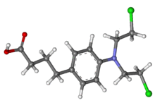 Chlorambucil ball-and-stick.png