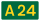 UK road A24.svg