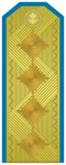 Rank insignia of Генерал of the Bulgarian Air forces.png