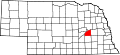 State map highlighting Polk County