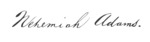 Signature of Rev. Nehemiah Adams.png
