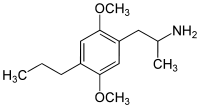 2,5-Dimethoxy-4-propylamphetamine.svg