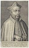 Portret van de jezuïet Everardus Mercurianus Portretten van generaal oversten van de jezuïeten (serietitel) Effigies præpositorvm generalivm societatis Iesv (serietitel), RP-P-1907-3912.jpg