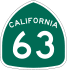State Route 63 marker