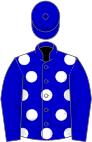 Blue, white spots on body