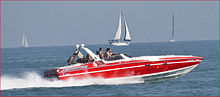 Speedboat on Lake Michigan in Chicago.jpg