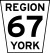York Regional Road 67.svg