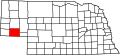 State map highlighting Cheyenne County
