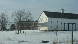 Martin Blume Jr. Farm, a historic site in the township