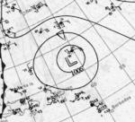Tropical Storm Nine analysis 25 Oct 1923.png