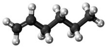 1-Hexene molecule