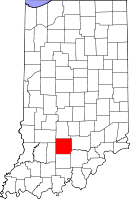 Location in the state of Indiana