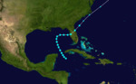 1899 Atlantic tropical storm 6 track.png