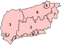 Parliamentary constituencies in West Sussex