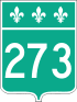Route 273 shield