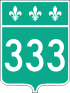 Route 333 shield