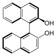 Skeletal formula of R-BINOL