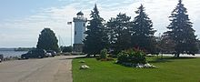 Lighthouse at Lake Winnebago, in Fond du Lac.