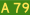 Australian Alphanumeric State Route A79.svg