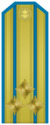 Rank insignia of Полковник of the Bulgarian Air forces.png