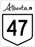 Highway 47 shield