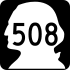 State Route 508 marker