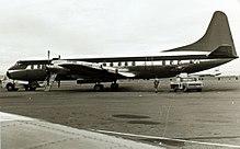 Lockheed L-188C Electra N128US (6925191570).jpg