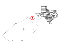 Fayette County Carmine.svg