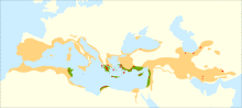 Cupressus sempervirens range.svg
