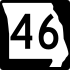 Route 46 marker