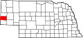 State map highlighting Banner County