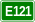 Tabliczka E121.svg