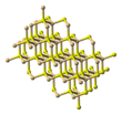 3D model of the structure of hawleyite