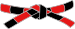 BJJ black red belt.svg