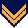 Insignia of a Hellenic air force sergeant, professional hoplite.