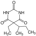 Butabarbital Formula V1.svg