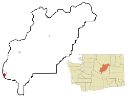 Location in the state of Washington
