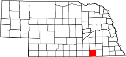 Location within the U.S. state of Nebraska