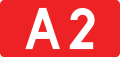 Autostrada A2 shield}}