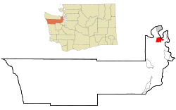 Location of Port Hadlock-Irondale, Washington