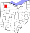 State map highlighting Henry County